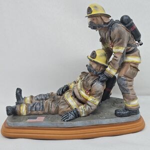 Red Hats of Courage Firefighter Rescue 1 of 64 Statue